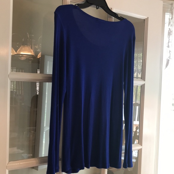 C Sport Cobalt Blue Ribbed Top. NEW - Picture 4 of 8